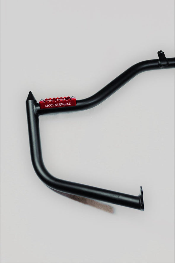 mustache style custom crash bar / engine  guard made in the USA with heavy wall tubing