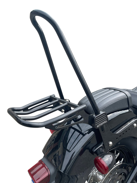 Luggage Rack for Rigid Tall Rigid Sissy Bar for 2018-up Harley