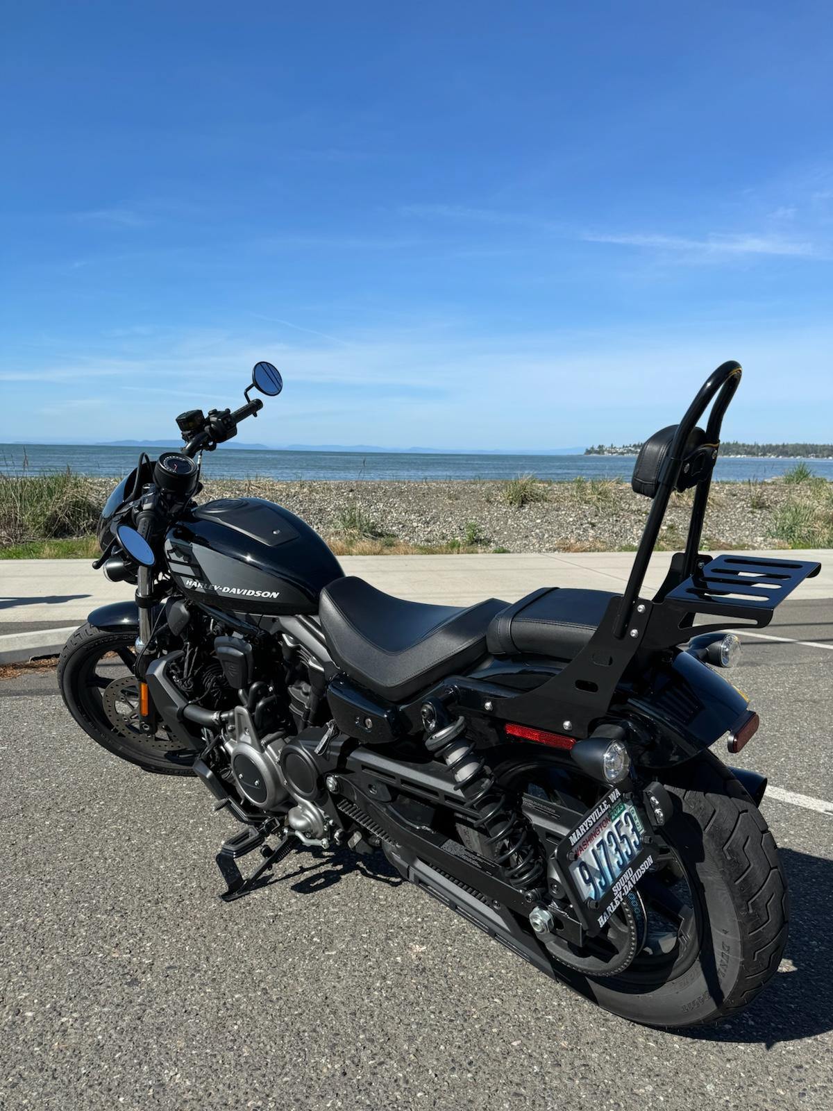 2-up Luggage rack for 2022 Nightster 975