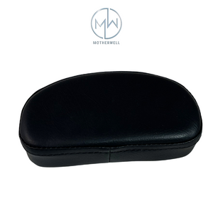 Motherwell Black 5 Inch Flatlander Mini-Rail Backrest Pad – Harley Short Sissy Bar Replacement
