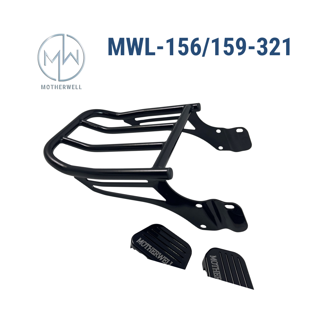 Softail Combo Sissy Bar & Luggage Rack  MWL-156/159/321