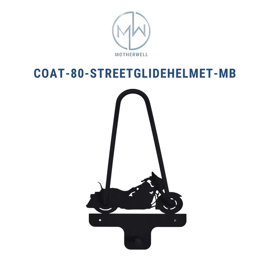 Streetglide Helmet and Coat Hanger - COAT-80-STREETGLIDEHELMET-MB