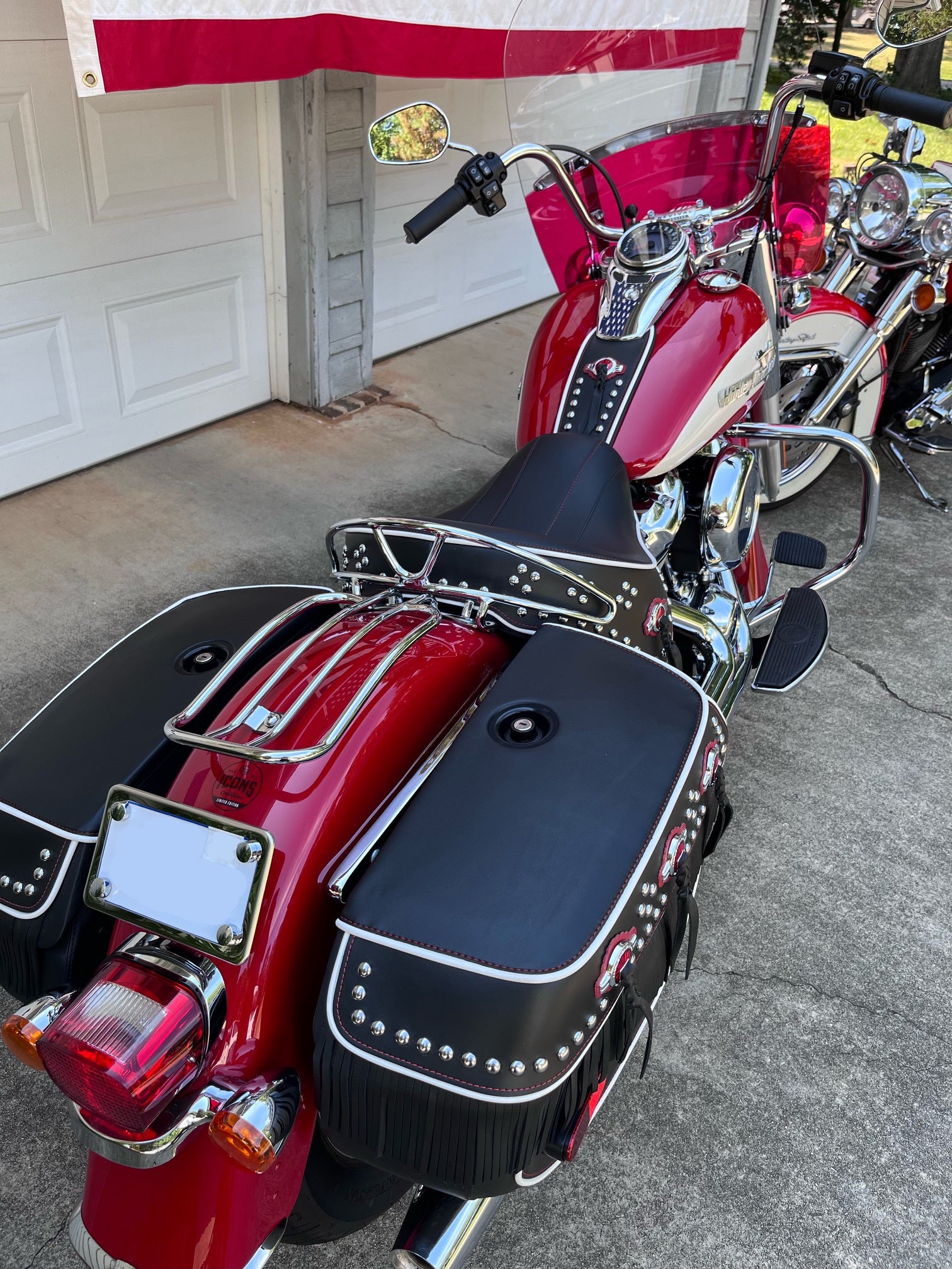 Solo Luggage Rack for your Harley Heritage Softail MWL-137-18