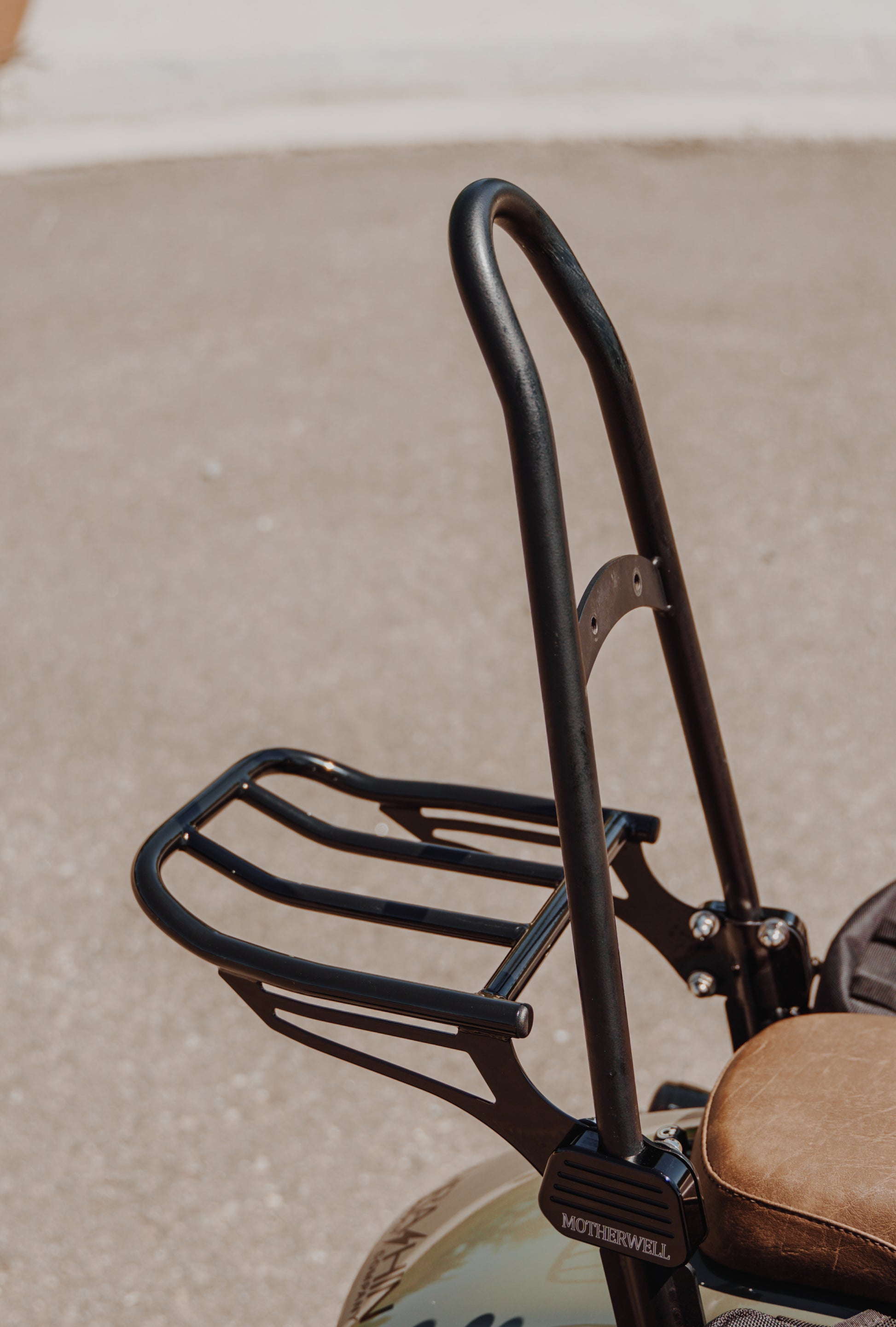 Luggage Rack for Rigid Tall Rigid Sissy Bar for 2018-up Harley