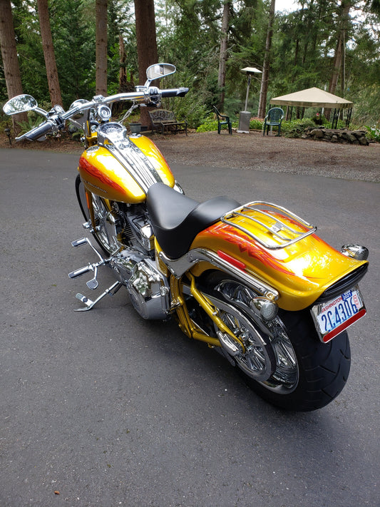 solo rack for harley by Motherwell products 