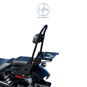 Motherwell 2-Up Luggage Rack MWL-224-GB for 2022 Harley Nightster Gloss Black