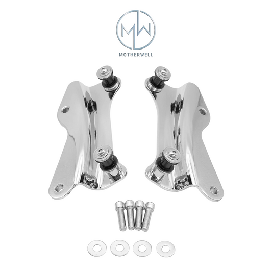Amazicha Vivid Black 4 Point Docking Hardware Kit Compatible for Harley Davidson Touring Street Glide Electra Glide Road King RO Amazicha Vivid Black 4 Point Docking Hardware Kit Compatible for Harley Davidson Touring Street Glide Electra Glide Road King RO