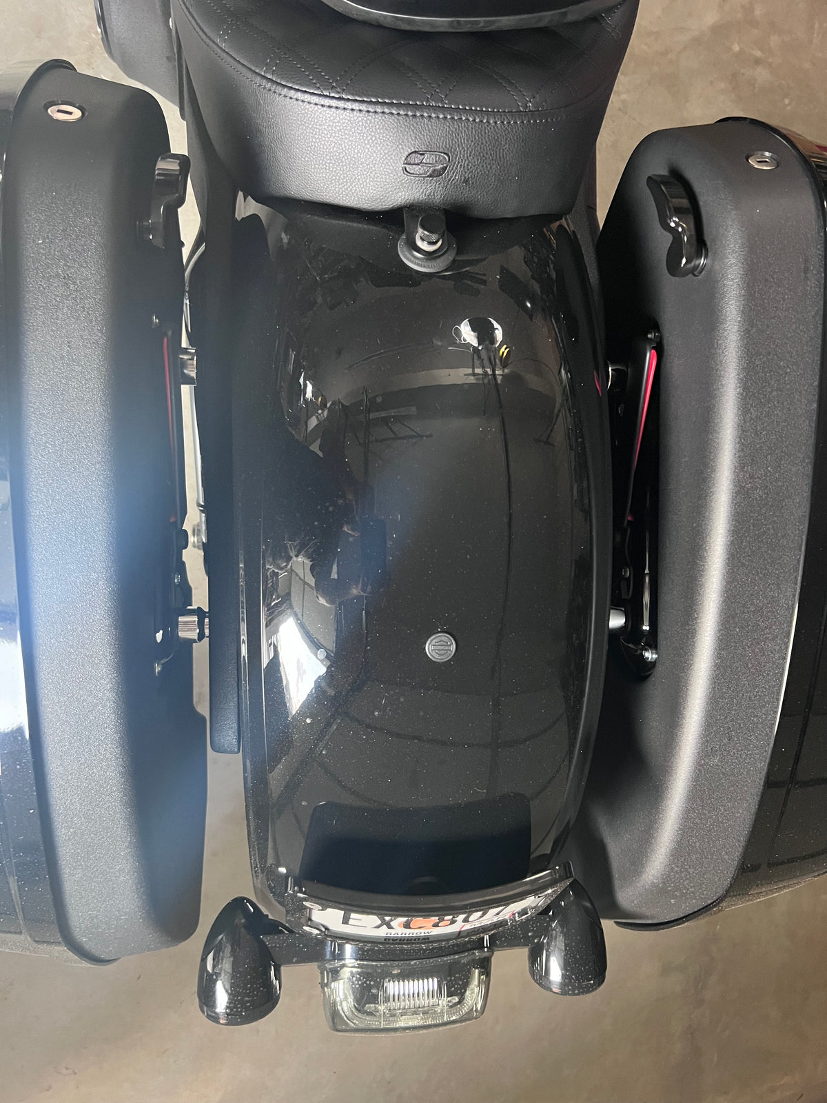 Low Rider Z Rack Softail Low Rider Luggage Rack MWL-118 | Motherwell USA – Motherwell ...