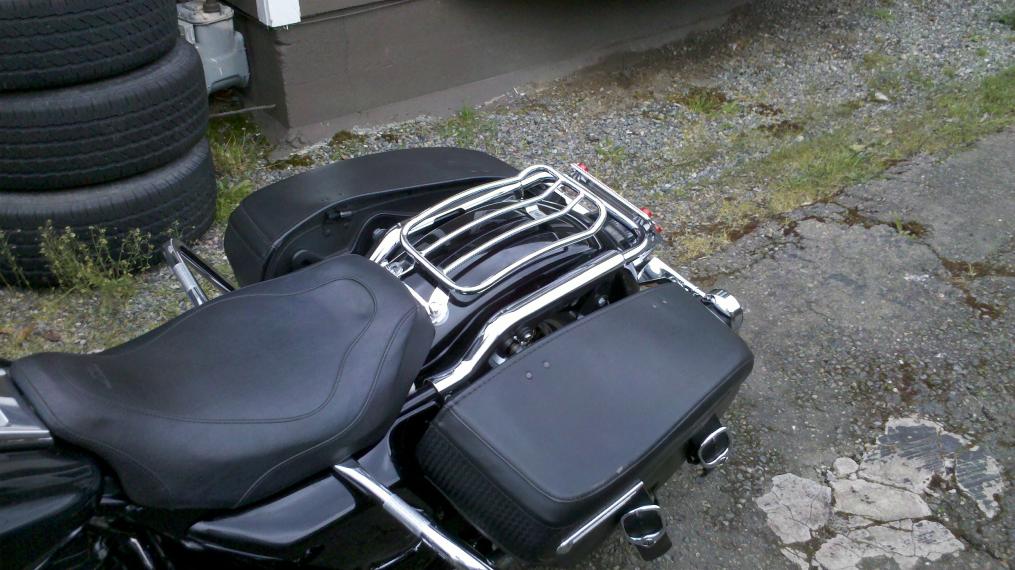 Road king solo luggage rack online