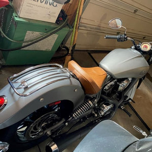 Indian Scout & Scout Sixty Luggage Rack  chrome  candy 2020 Scout 100th Anniversary 2019-2020 Scout Sixty ABS 2019-2020 Scout ABS 2016-2023 Scout Sixty 2015-2023 Scout