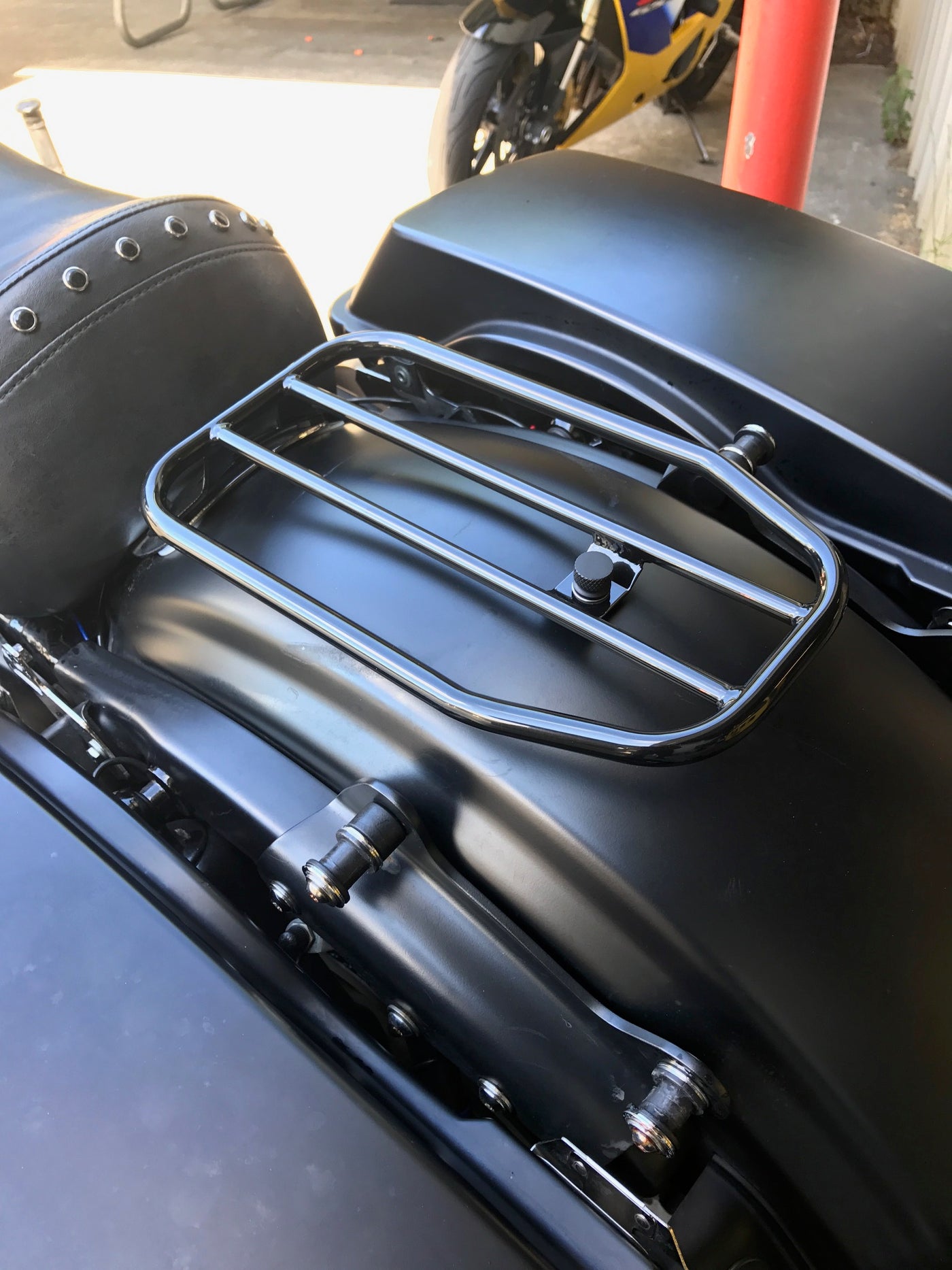 Road King Luggage Rack - Street Glide/Road Glide MWL-430 – Motherwell  Products