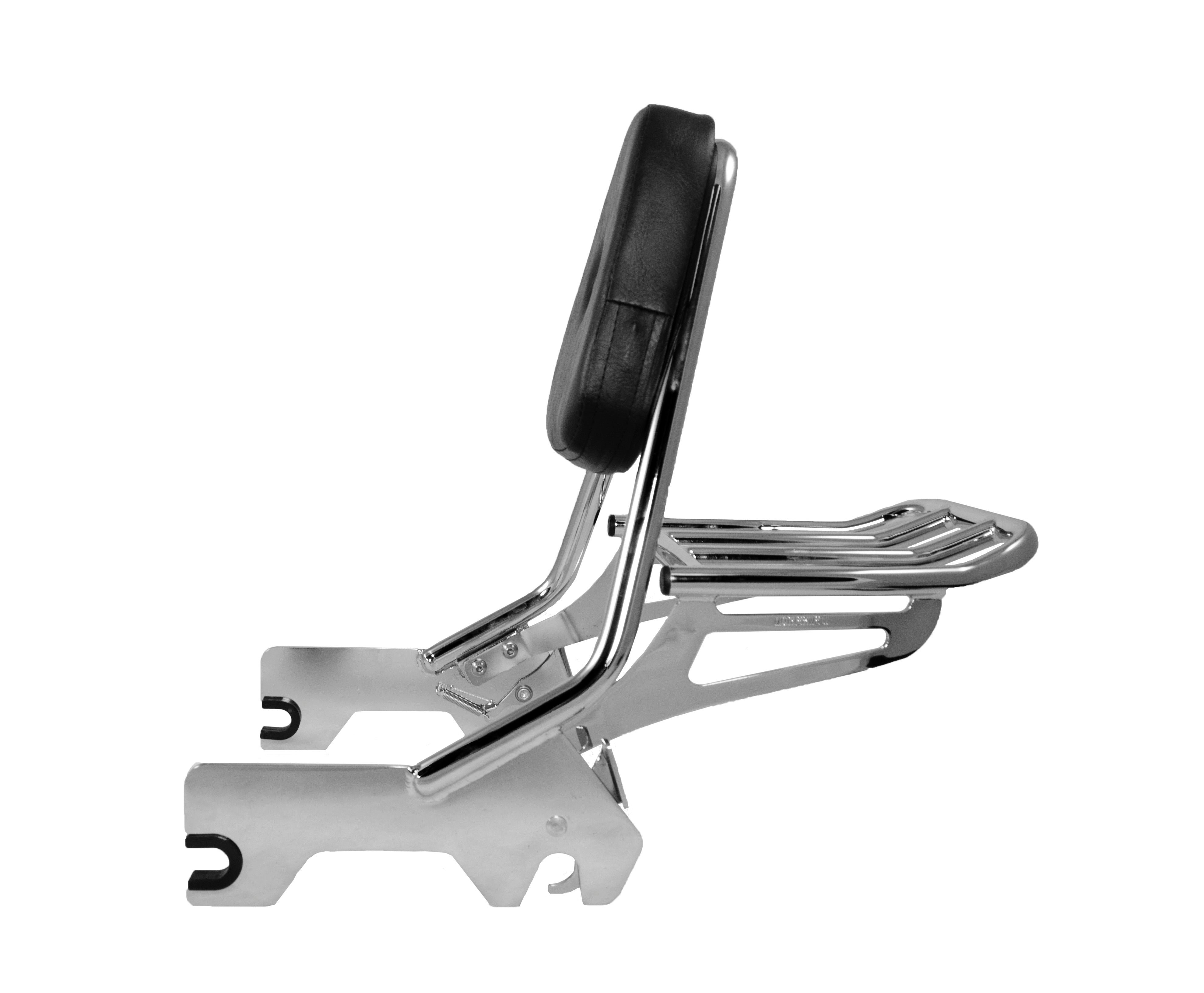 Softail Quick Release Backrest and Rack Combo MWL-156S-166